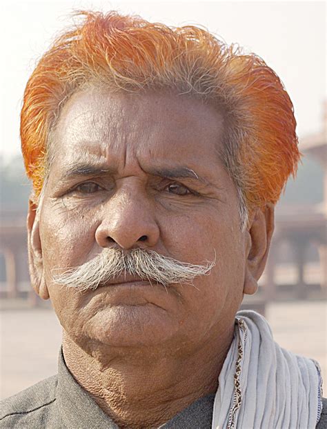 Man with henna hair, India by TonyD - Pentax User