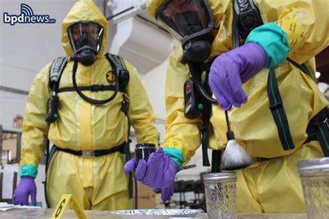 Inside the BPD: Crime Scene Response Unit Trains for Potential Hazmat ...