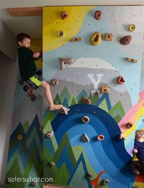 Awesome Modern Home with Rock Climbing Walls for Kids | Enasave | Climbing wall kids, Rock ...