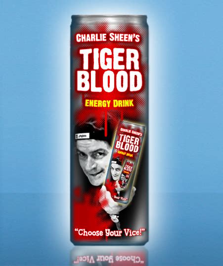 Charlie Sheen’s Tiger Blood Energy Drink – Foodiggity