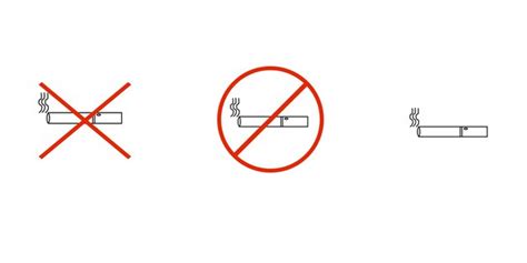 Premium Vector | Smoking ban cigarette icon vector illustration