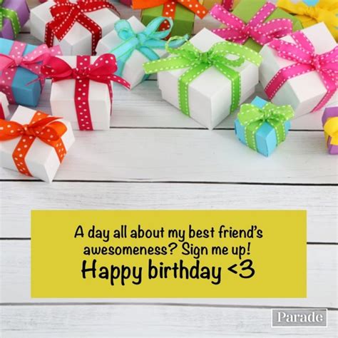 Sweet Birthday Messages For Best Friend