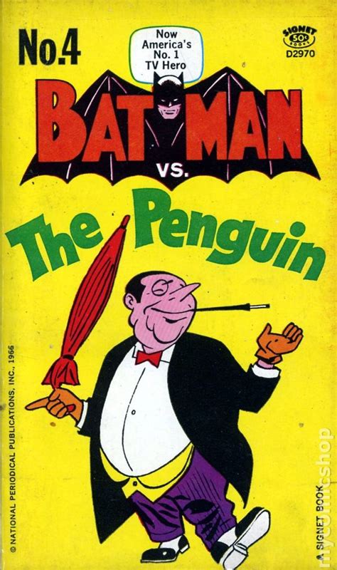 Batman vs. The Penguin PB (1966 Signet) comic books