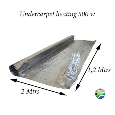 Under Carpet Heating 500 W - 2Mtrs X 1,2Mtrs Best Price - SA