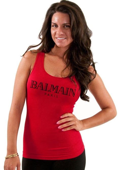 Balmain Designer Inspired Tank Top Size S-3XL Tank Top by ...