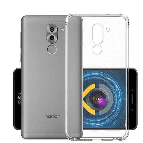 Honor 6X Case For Huawei Honor 6X Case Silicone Cover Back Slim Transparent TPU Soft Shell Phone ...