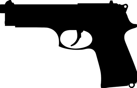 SVG > arme pistolet pistolet pistolet - Image et icône SVG gratuite ...
