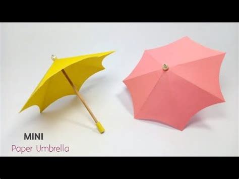 How to make a paper umbrella origami umbrella mini paper umbrella – Artofit