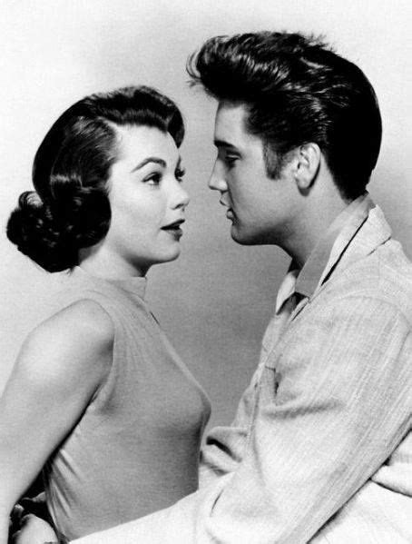 Elvis Presley and Judy Tyler for 'Jailhouse Rock' - 1957 Elvis Presley Movies, Elvis Presley ...