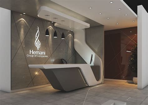 Interior Rendering projects Mr Asim on Behance | Hospital interior design, Corporate office ...