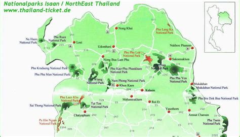 Isaan thailand karte