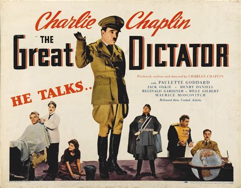 The Great Dictator (1940) – Charles Chaplin (Darrell Ron Tuffs ...