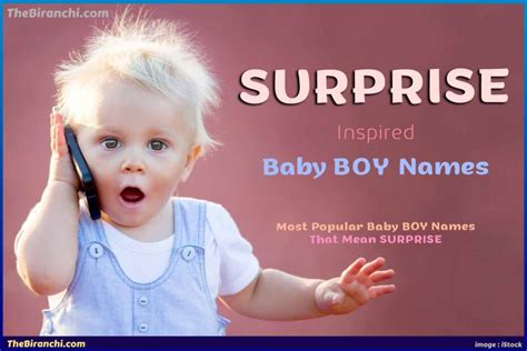 26 Unique Baby Boy Names Inspired By Surprise