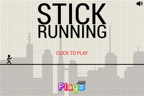 🕹️ Play Stick Running Game: Free Online Stickman Runner Video Game for ...