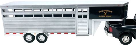 Yellowstone Dutton Ranch Horse Trailer Toy Big Country Farm Toys - Kids | Equine