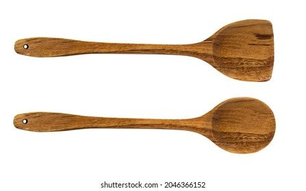 Two Wooden Spoons Holes On Handles Stock Photo 2046366152 | Shutterstock