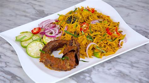 How to Make African Salad (Abacha) - ZEELICIOUS FOODS - YouTube