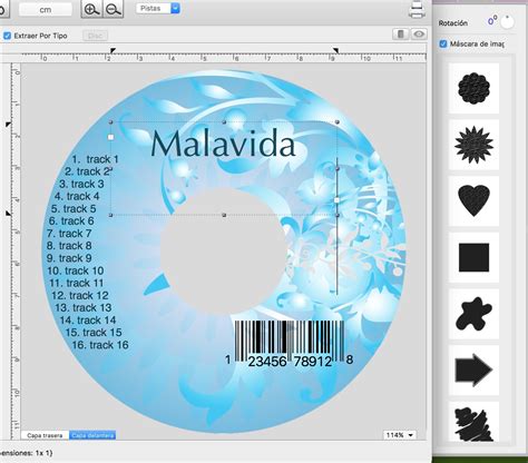 Mac CD/DVD Label Maker 2.6.0 - Download Free