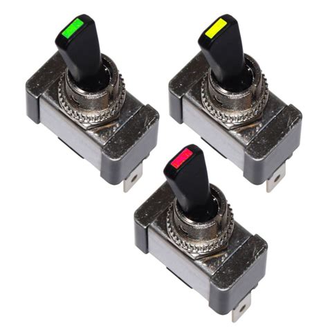 Buy Panel Mount Toggle Switches With LED Light Tip Lever from ...