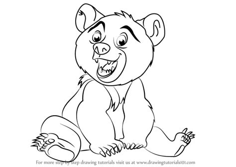 Learn How to Draw Koda from Brother Bear (Brother Bear) Step by Step ...