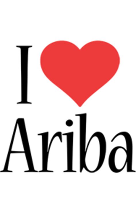 Ariba Logo | Name Logo Generator - I Love, Love Heart, Boots, Friday, Jungle Style