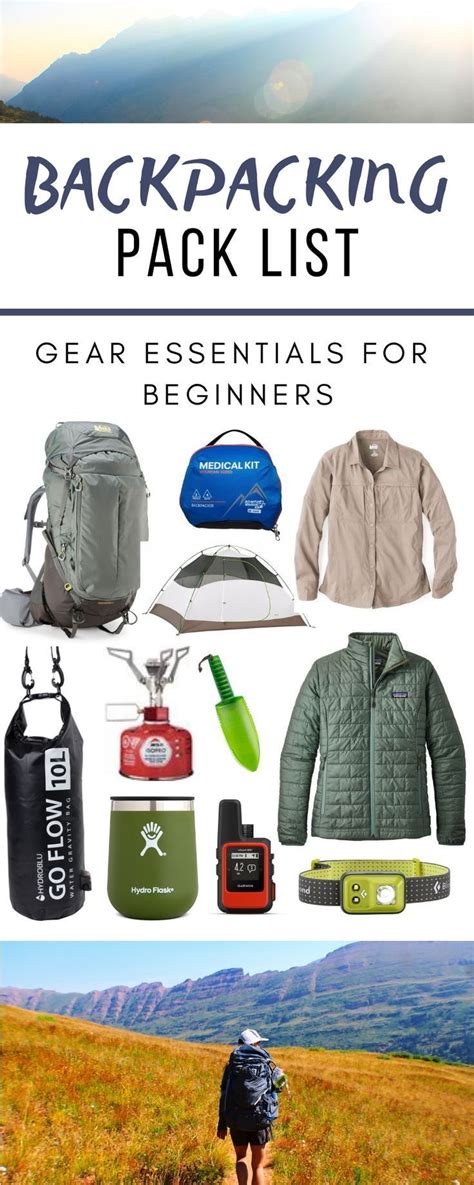 Backpacking Pack List: Gear Essentials For Beginners • Nomads With A ...