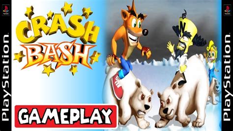 CRASH BASH Gameplay [PS1] ( FRAMEMEISTER ) - No Commentary - YouTube