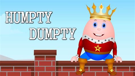 Humpty Dumpty | English Nursery Rhymes for Kids - YouTube