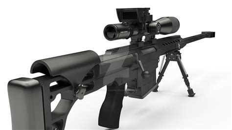 Barrett M98B Modified by catalin-arsene on DeviantArt