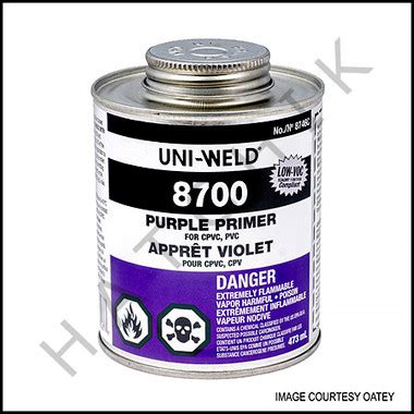 PVC PRIMER PINT PURPLE LOW-VOC