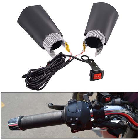 New 12V Motorcycle Throttle Grip Heating Pads ATV Scooter Handlebars Heater – Chile Shop