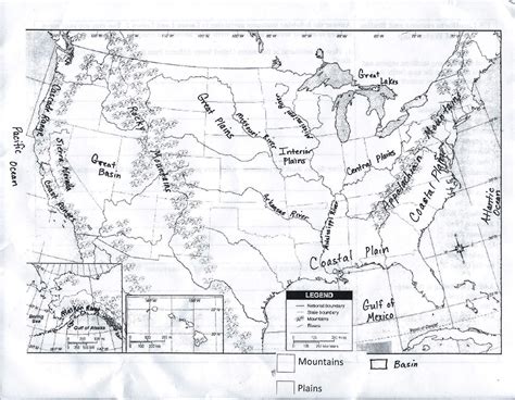 Usa And Canada Physical Map And Travel Information — db-excel.com