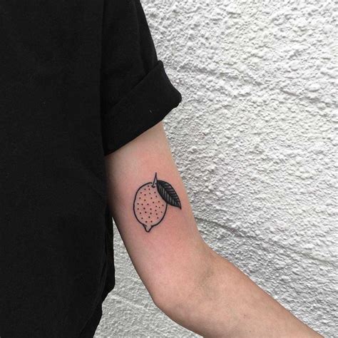 Lemon tattoo by yeahdope - Tattoogrid.net