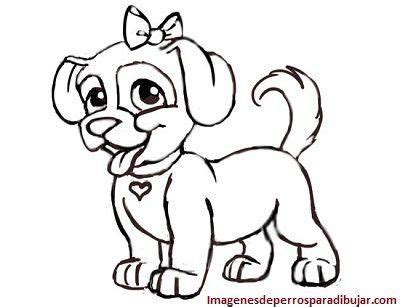 Dibujos De Perritos Kawaii Para Colorear E Imprimir | Dibujos Para Colorear