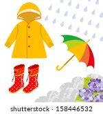 Child In A Raincoat Free Stock Photo - Public Domain Pictures