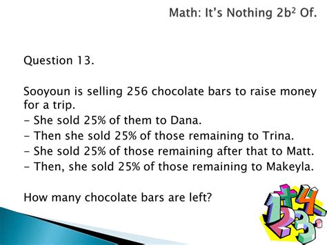 PPT - Math: It’s Nothing 2b 2 Of. PowerPoint Presentation, free ...