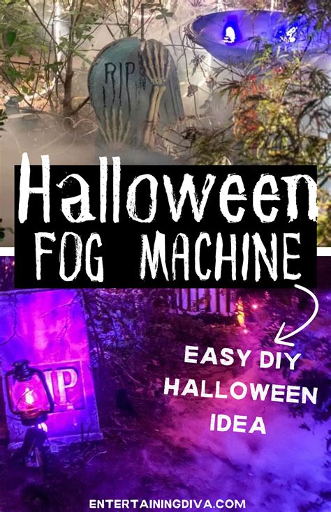 Halloween Fog Machine Ideas: How To Make Low Lying Fog