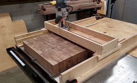 A Working Wooden Workshop in Your House | Woodworking shop projects, Router sled, Router woodworking