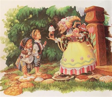 Hansel and Gretel and witch | Fairytale art, Fairy tales artwork ...