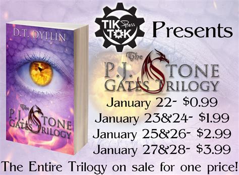 A_TiffyFit's Reading Corner: {Sale Alert} The PJ Stone Gates Trilogy by D.T. Dyllin is on sale ...