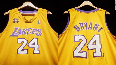 Iconic Kobe Bryant Lakers Jersey Expected To Fetch $7 Million At Auction