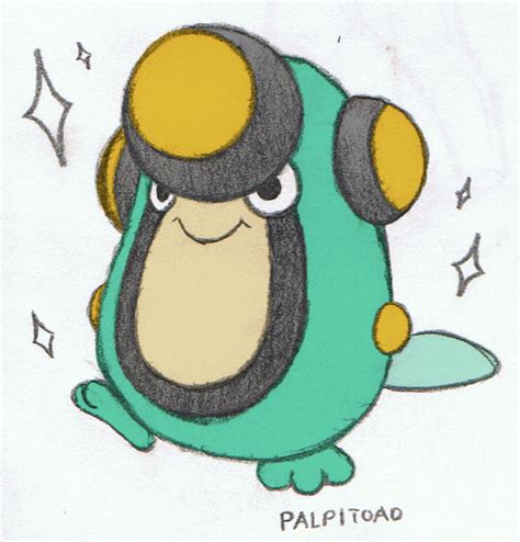 Shiny Palpitoad by mssingno on DeviantArt