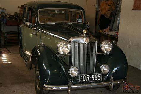 1948 MGY Saloon 2 Tone Green TAN Interior Good Original Condition