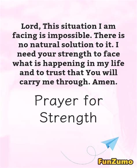 59 Deep Prayer for Strength – FunZumo