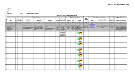 50 Poweful Risk Analysis Template Free - RedlineSP