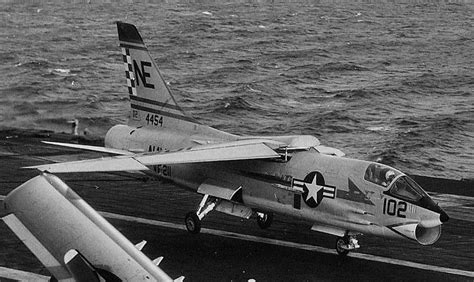 VF-211 Red Checkertails Fighter Squadron US Navy F8U Crusader