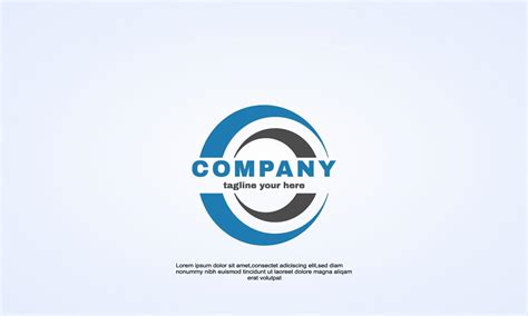 vector circle generic logo design company 5071466 Vector Art at Vecteezy