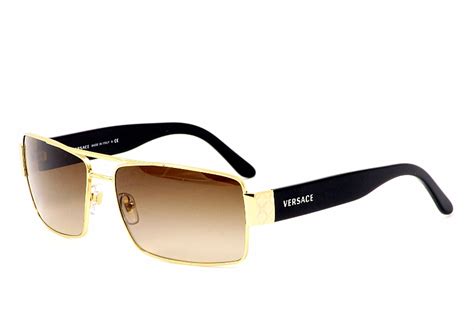 Versace Sunglasses 2075 Gold/Black Shades