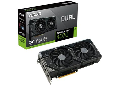 NVIDIA ASUS GeForce RTX 4070 OC 12GB Graphics Card DUAL-RTX4070-O12G - US