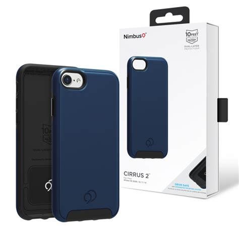 Nimbus9 Cirrus 2 Case for Apple iPhone SE (2020) 6 7 8 - Midnight Blue ...